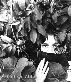 Leslie with Wild Grapes